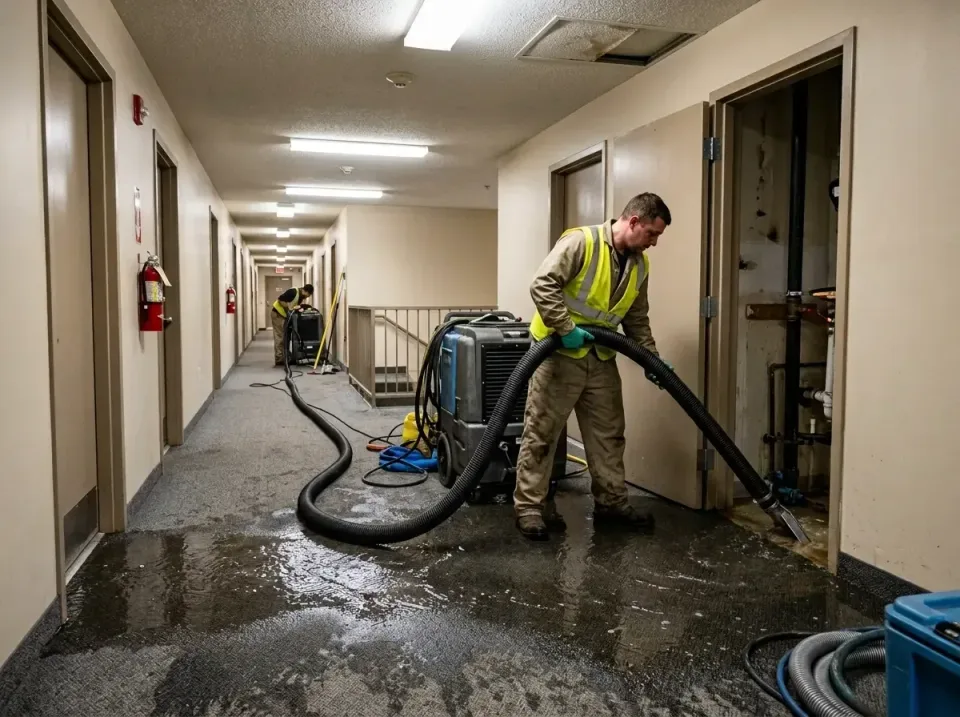 multi-unit-apartment-hallway-f-005 — frequently asked questions, Emergency Burst Pipe Water Extraction & Removal in Carlyss,…